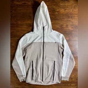 Zara sport tech suit (bundle), mens size small, color white and beige